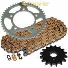 Golden O-Ring Drive Chain & Sprocket Kit Fits KAWASAKI KZ400 1974-1980