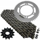 Black Drive Chain and Sprocket Kit Fits HONDA CR250R 1995-2001 2003