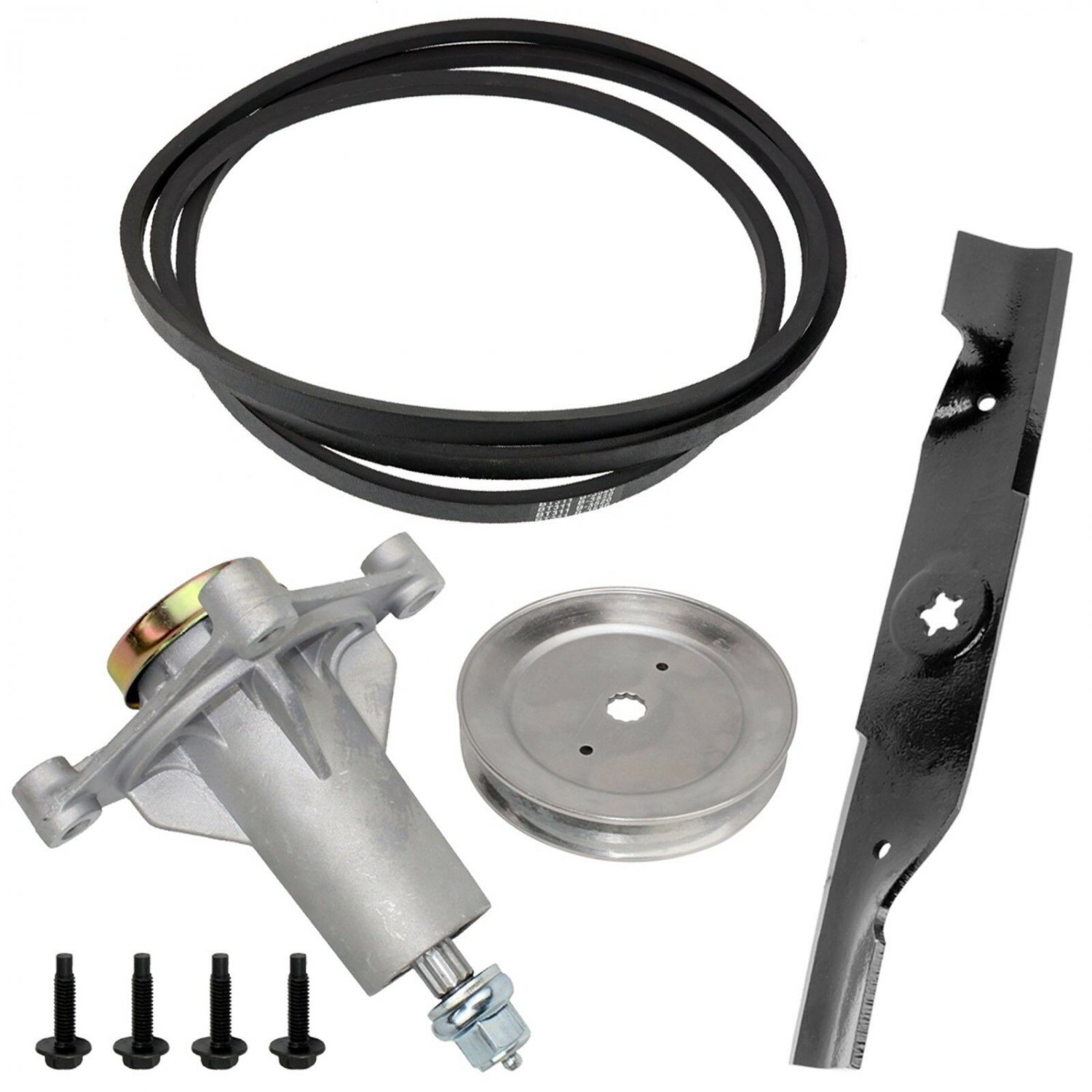 DECK SPINDLE PULLEY BLADE BELT FOR Husqvarna LGTH22V48 10-2012 09-2013 11-2014