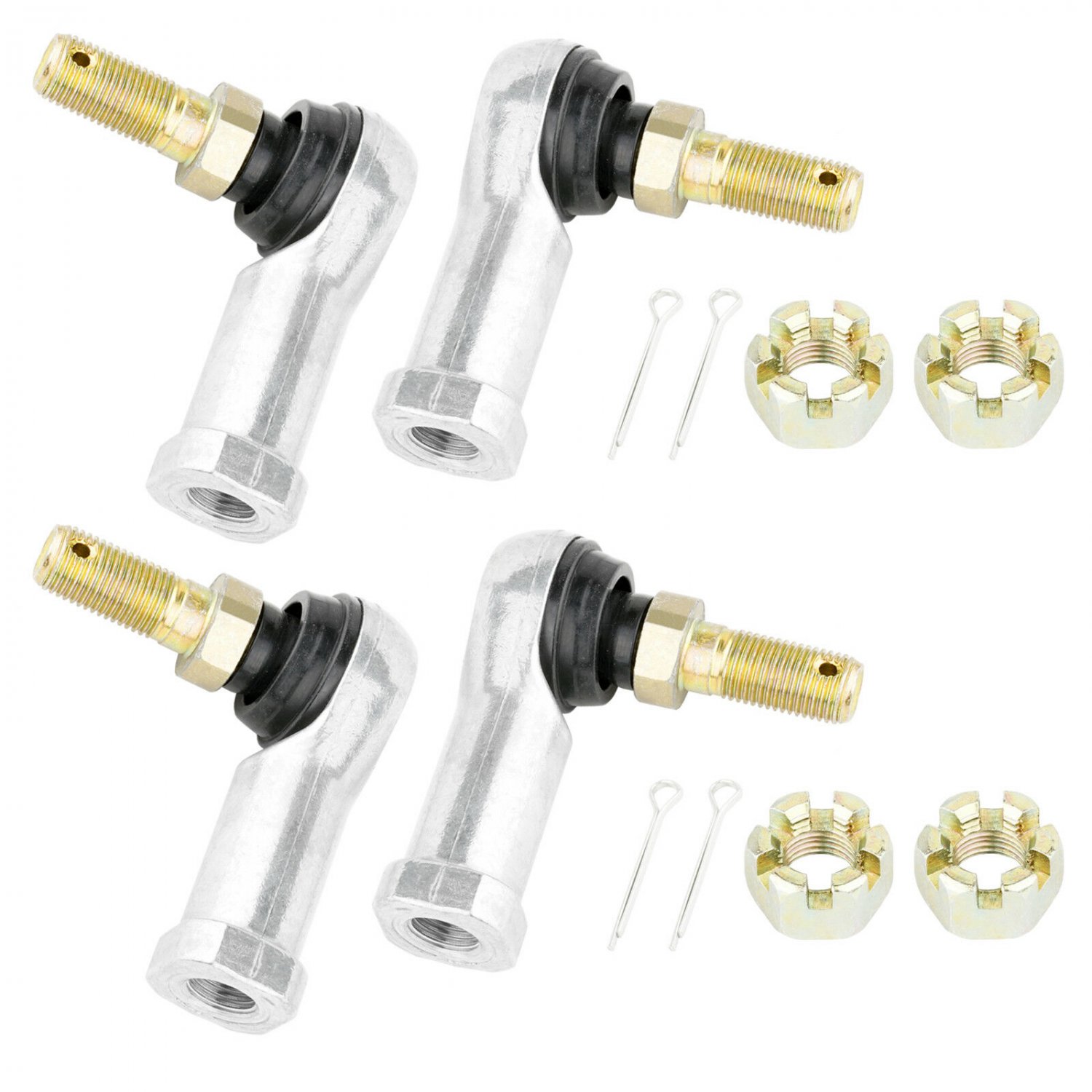 2 Sets of TIE ROD END KIT Fits Honda TRX650FGA RINCON GPScape 2004 2005