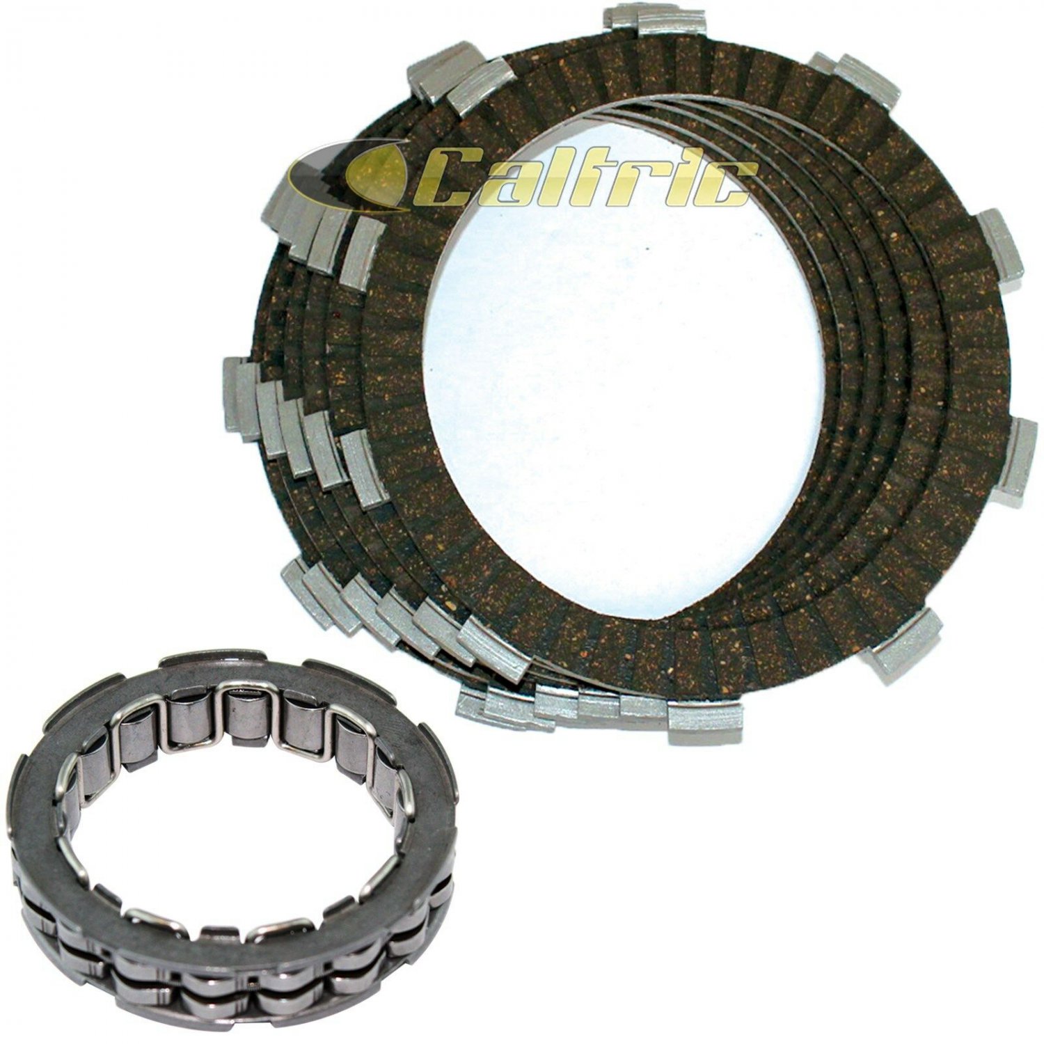 CLUTCH FRICTION PLATES & ONE WAY BEARING Fits HONDA TRX420FM RANCHER 2009-2013
