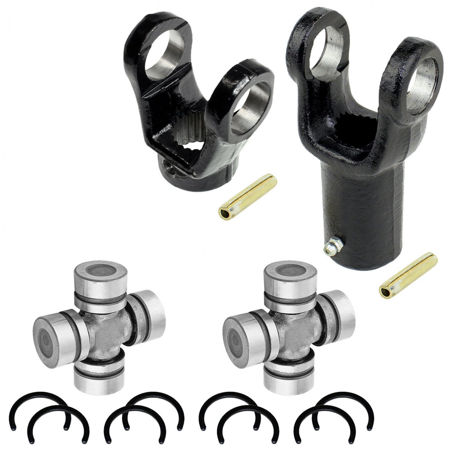 FRONT PROP SHAFT YOKE & U-JOINT KIT FOR POLARIS SPORTSMAN 600 4X4 2003-2005