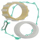 CLUTCH FRICTION PLATES and GASKET Fits HONDA VTR1000F Super Hawk 1100 1998-2005