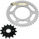 Front & Rear Sprockets Kit Fits KAWASAKI EX250F Ninja 250R 1988-2007