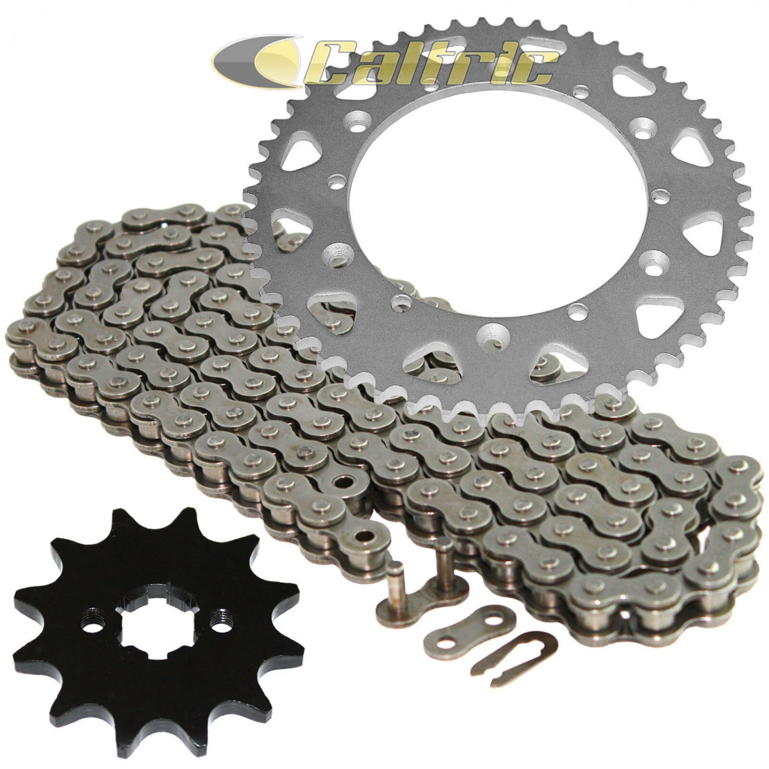 Drive Chain & Sprockets Kit Fits YAMAHA YZ100 1982 1983 /  YZ125 1984 1985