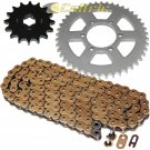 Gold O-Ring Drive Chain & Sprockets Kit Fits YAMAHA XJ550 XJ550R 1981 1982 1983