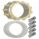 CLUTCH FRICTION PLATES KIT Fits YAMAHA SRX600 1986 / XT550 1983 / XT600E 1989-95