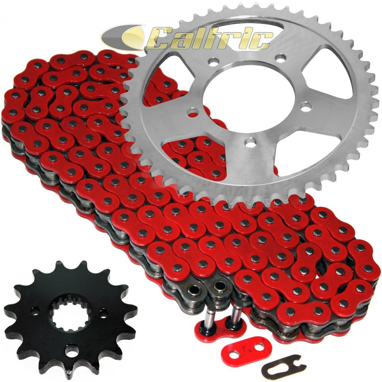 Red O-Ring Drive Chain & Sprockets Kit Fits SUZUKI GSX600F Katana 600F 1998-2006