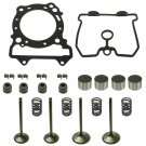CYLINDER HEAD VALVE GASKET KIT Fits SUZUKI LT-Z400Z QuadSport Z400 2X4 SE 2008