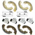 2 FRONT REAR BRAKE SHOES CYLINDER FOR Kawasaki MULE 2510 KAF950A Diesel 2000-01