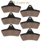 Front Rear Brake Pads For Arctic Cat 650 H1 4X4 AUTO 2004 2005 2007 2008