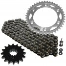 Black Drive Chain and Sprocket Kit Fits HONDA CBR900RR 2000-2003 525-Chain