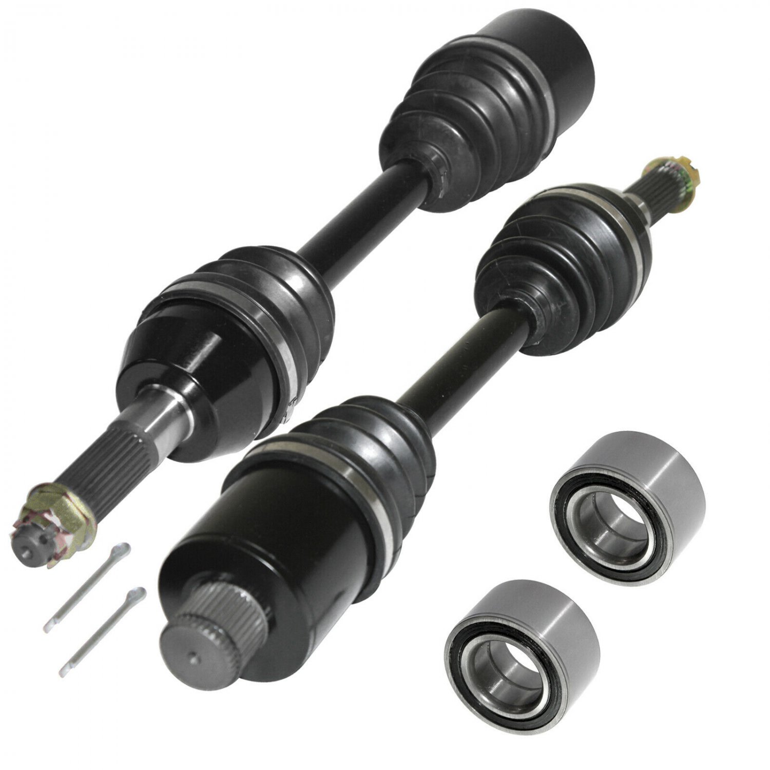 REAR LEFT and RIGHT CV JOINT AXLE w/ BEARING Fits POLARIS SPORTSMAN 800 EFI 2005