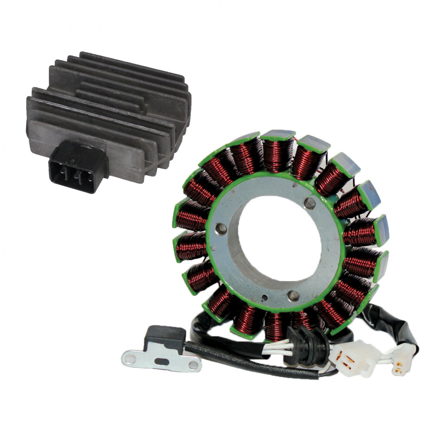 STATOR & REGULATOR RECTIFIER Fits YAMAHA V-STAR 1100 XVS1100 SILVERADO 2003-2009