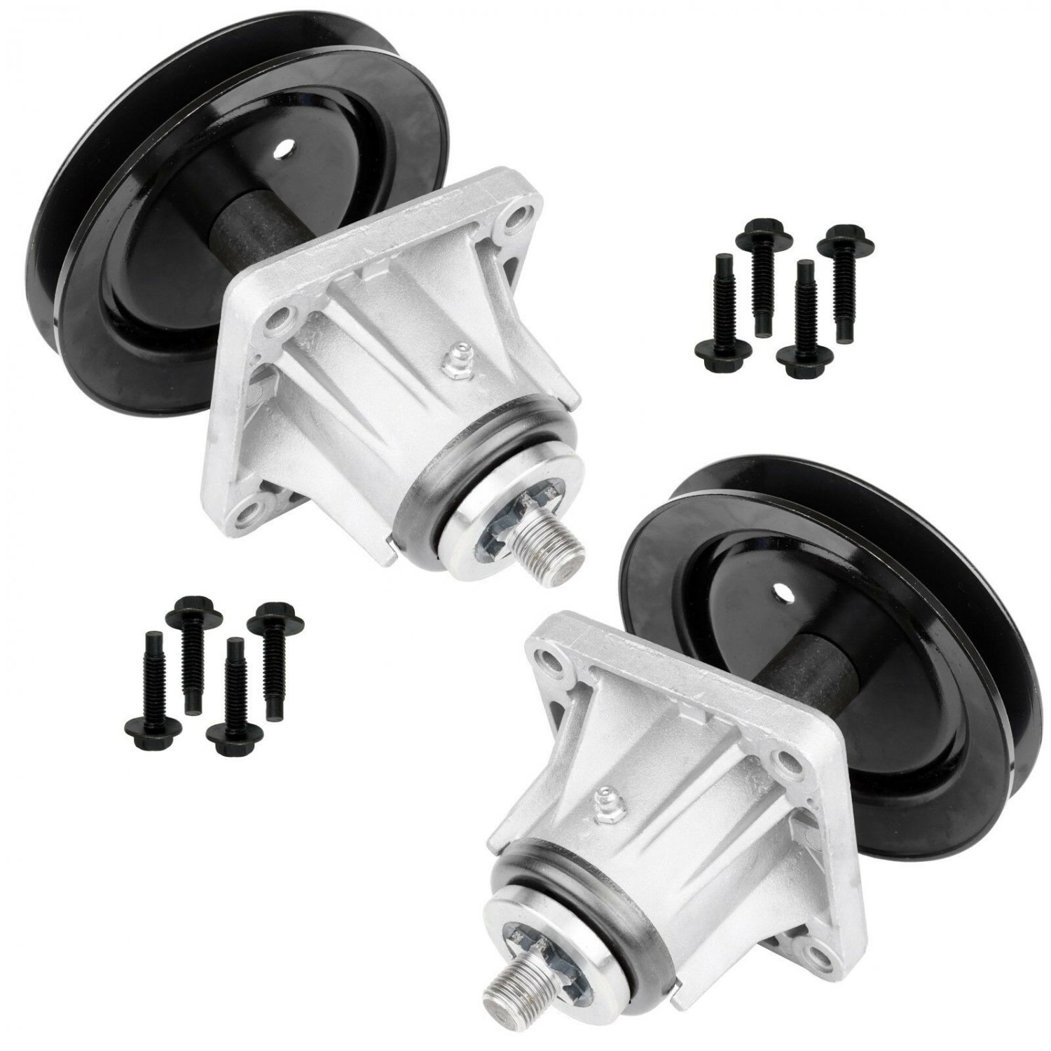 2 SPINDLE ASSEMBLY w/BOLT FOR MTD 618-04137 918-04137 618-04137A 918-04137A