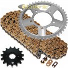 Golden O-Ring Drive Chain & Sprockets Kit Fits SUZUKI GSX750F Katana 750 1998-06