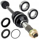 FRONT LEFT CV JOINT AXLE w/ BEARING Fits YAMAHA RHINO 660 YXR660F 4X4 2006-2007