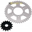 Front & Rear Sprockets Kit Fits KAWASAKI ZX750P Ninja ZX-7R 1996-2003