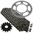 Black Drive Chain and Sprocket Kit Fits SUZUKI RM-Z450 2005 2006 2007