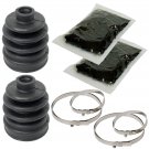 FRONT AXLE INNER OUTER CV BOOT KIT Fits POLARIS SPORTSMAN 300 400 4X4 2008-2010