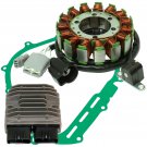 STATOR & REGULATOR Fits YAMAHA RHINO 700 YXR700F 4X4 FI SPORT 2008-2013 w/GASKET