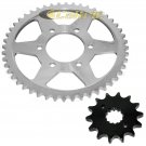 Front & Rear Sprockets Kit Fits SUZUKI GS550E GS550EF GS550ES 1983-1986