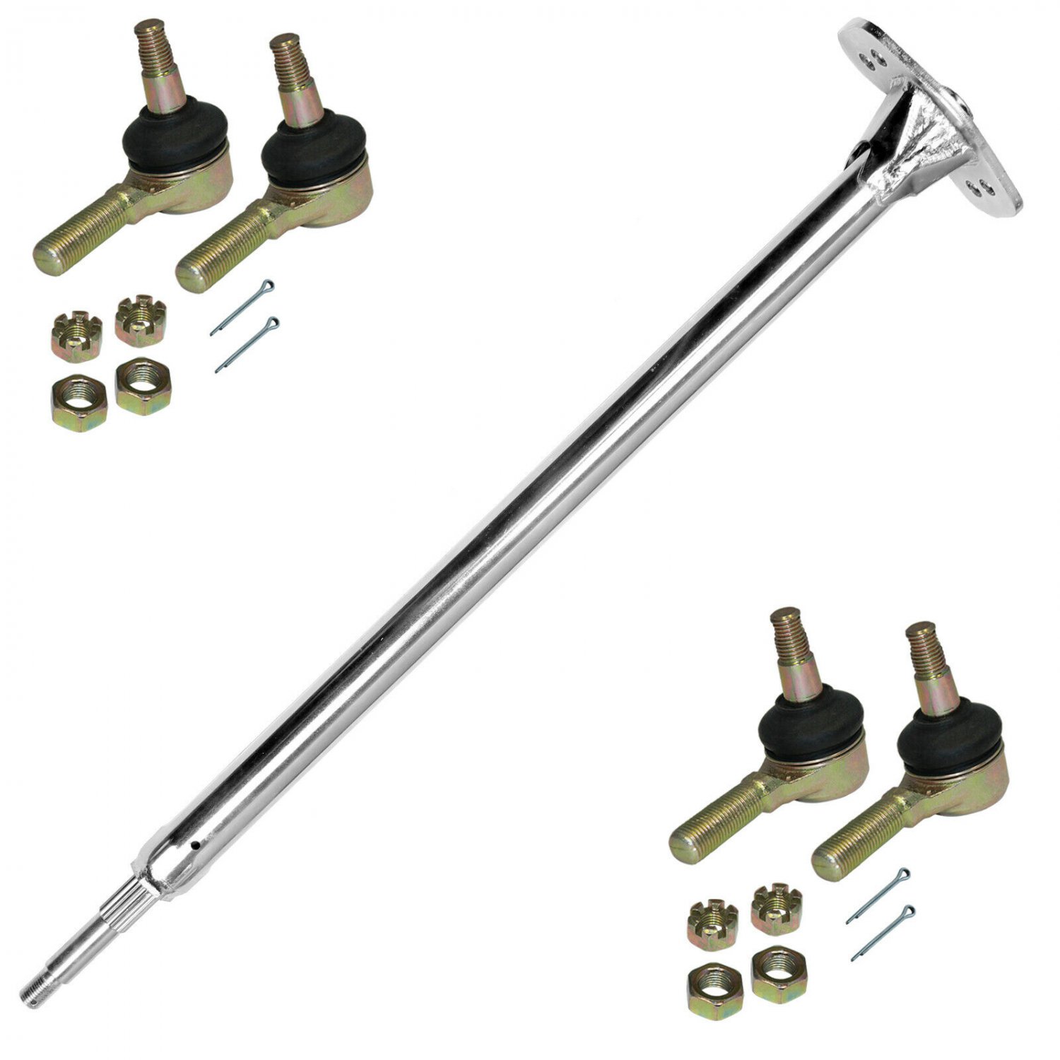 STEERING STEM SHAFT w/ TIE ROD END KIT Fits YAMAHA YFZ450R YFZ450 R 2014-2019