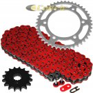 Red O-Ring Drive Chain & Sprockets Kit Fits YAMAHA YZF750R 1994 1995 96 97 1998