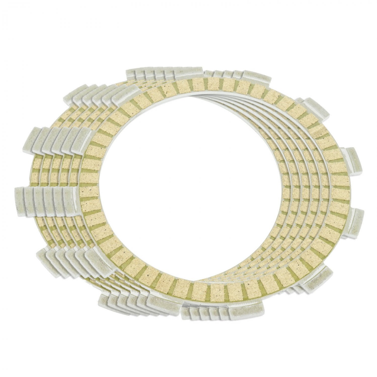 CLUTCH FRICTION PLATES Fits SUZUKI LT-F400F Eiger 400 4X4 Manual 2002-2007