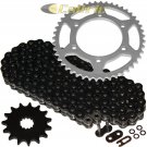 Black O-Ring Drive Chain & Sprocket Kit Fits SUZUKI GSX-R600 GSXR600 1998-2000