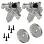 2 SPINDLE ASSEMBLY PULLEY FOR Husqvarna LT100 LT112 LT120 LT1238 LT 125 130 140