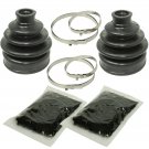REAR AXLE OUTER and INNER CV BOOT KIT Fits SUZUKI LTA500X KINGQUAD 500 4X4 11-15