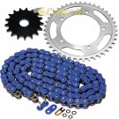 Blue O-Ring Drive Chain & Sprockets Kit Fits SUZUKI GSX-R1000 GSXR1000 2001-2006