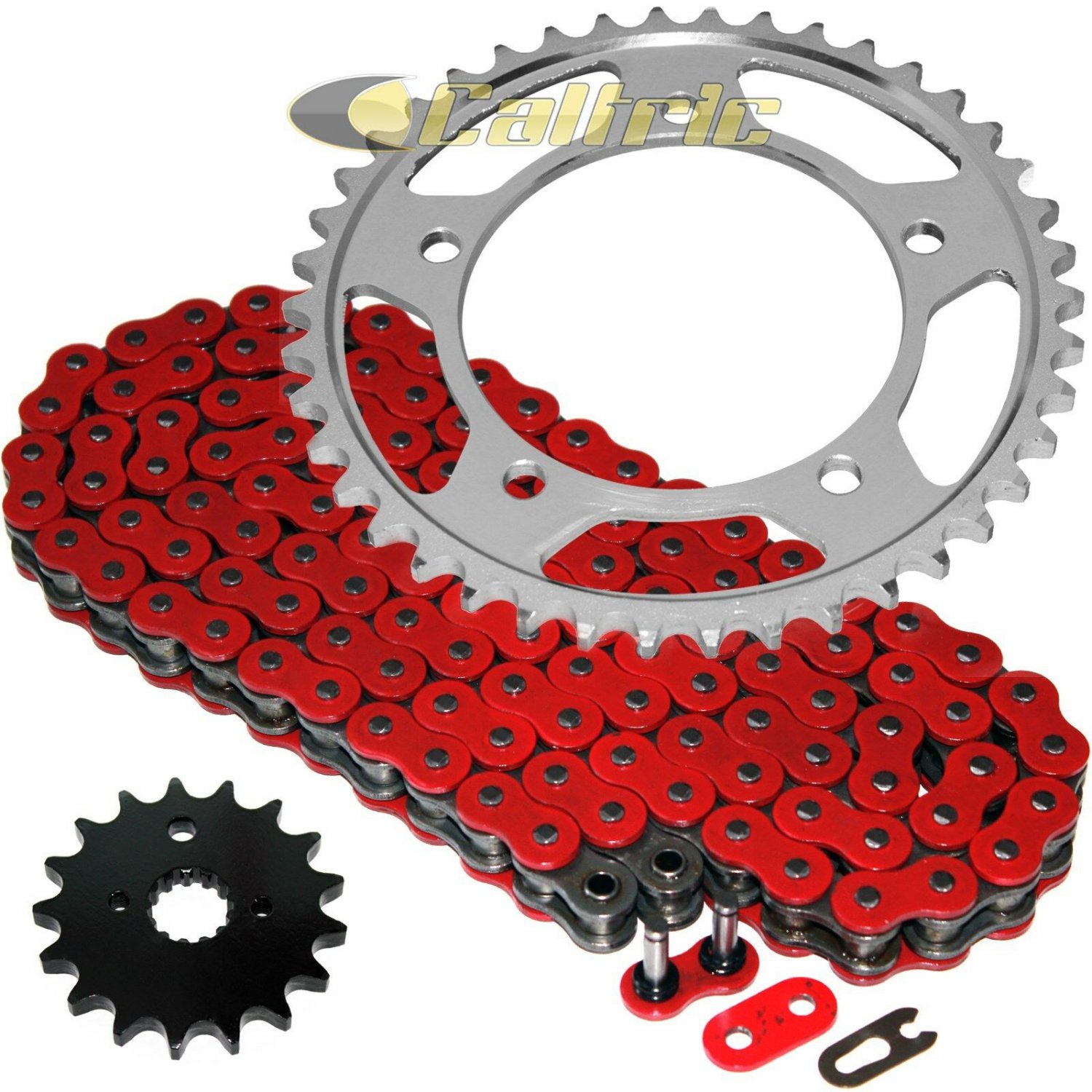 Red O-Ring Drive Chain & Sprockets Kit Fits SUZUKI GSX-R1000 GSXR1000 2001-2006
