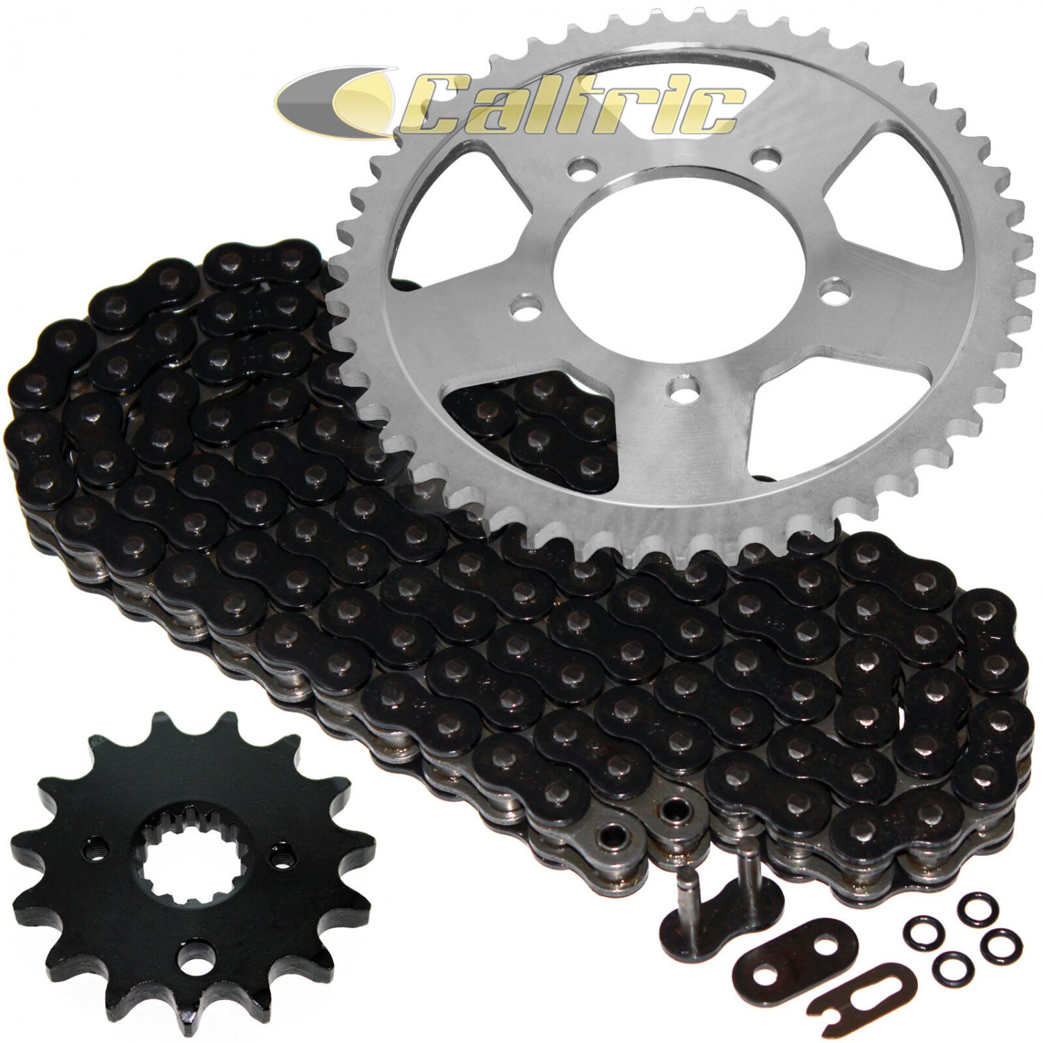Black O-Ring Drive Chain & Sprockets Kit Fits SUZUKI GSF600S Bandit 600 2000-03