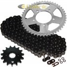 Black O-Ring Drive Chain & Sprockets Kit Fits SUZUKI GSF600S Bandit 600 2000-03