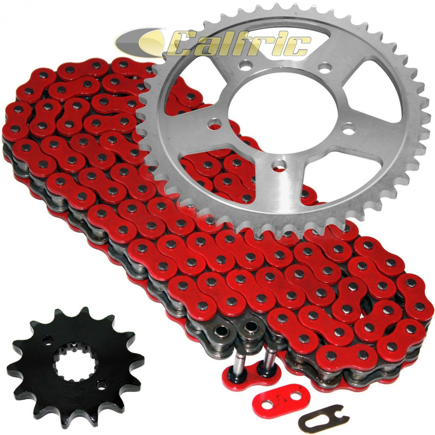Red O-Ring Drive Chain & Sprockets Kit Fits SUZUKI GSX600F Katana 600 1992-1997