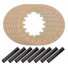 CLUTCH FRICTION PLATES and SPRINGS Fits YAMAHA MOTO-4 80 YFM80 1985-1988