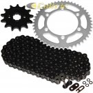 Black O-Ring Drive Chain & Sprockets Kit Fits SUZUKI RM-Z250 RMZ250 2004 05 2006