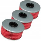 OIL FILTER FITS YAMAHA 1L9-13441-11-00 OIL FILTERS 3-PACK