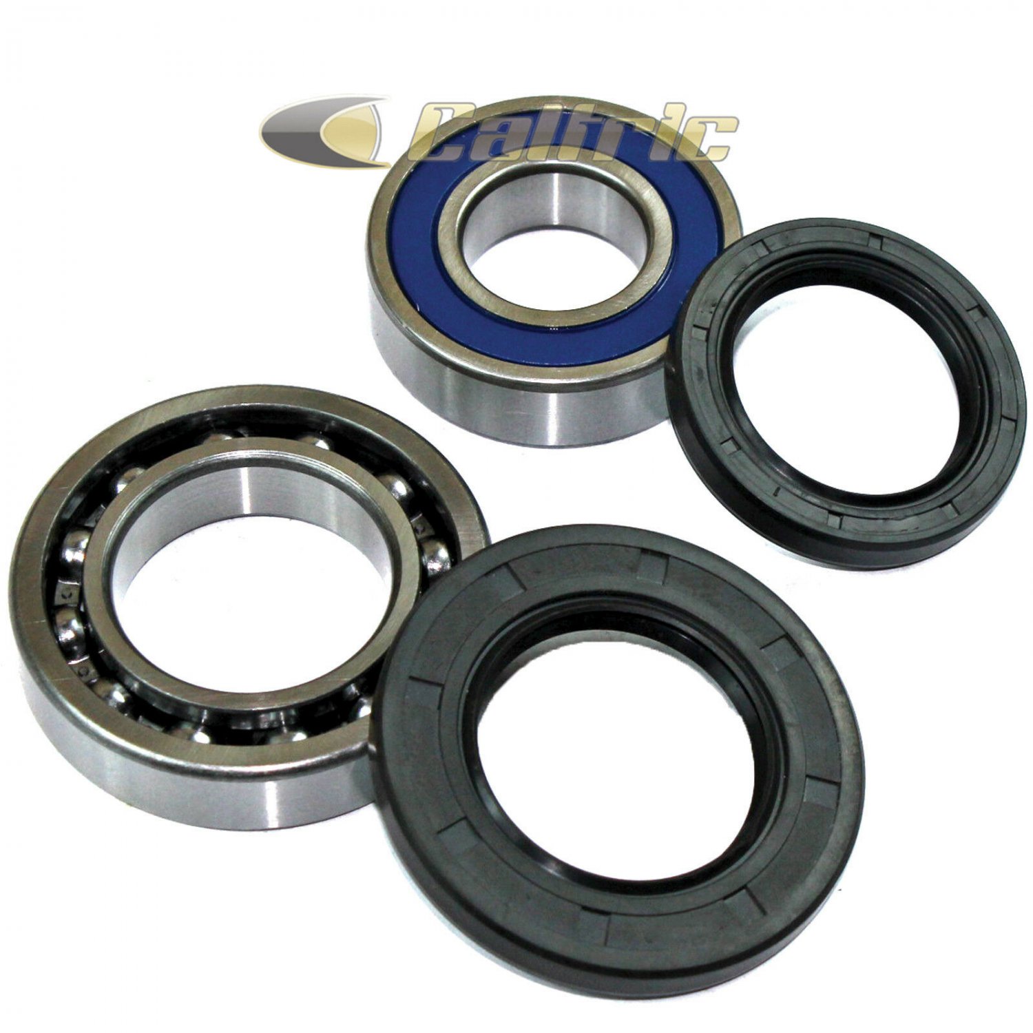 Rear Wheel Ball Bearings Seals Kit Fits YAMAHA WOLVERINE 350 YFM350 2000-2002 05