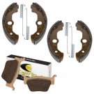 Brake Shoes Fits Honda TRX650 TRX 650 FGA FOURTRAX RINCON Front Rear 2004-05