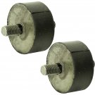 2 ENGINE TOP MOUNT ISOLATOR RUBBERS Fits POLARIS SPORTSMAN 400 4X4 2001