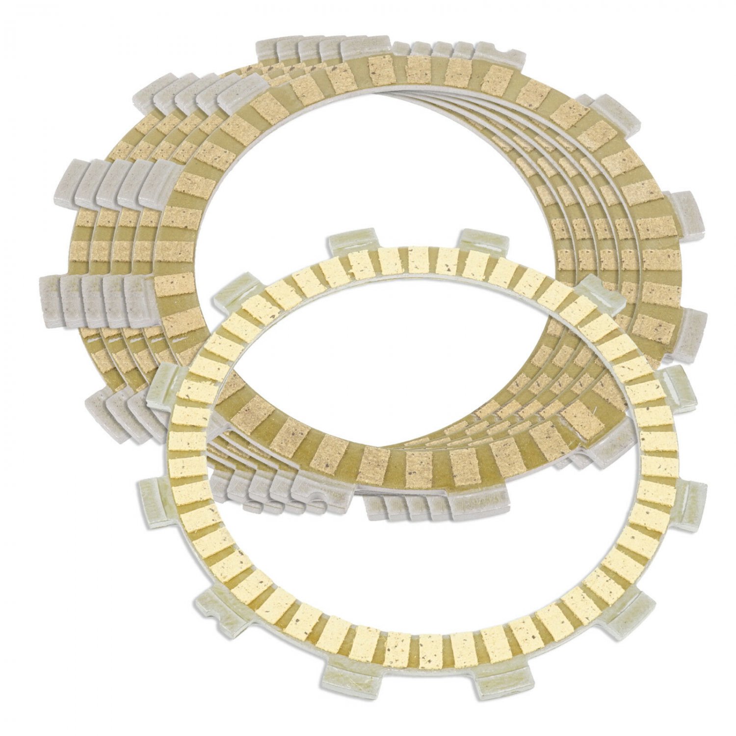 CLUTCH FRICTION PLATES Fits SUZUKI LT-F250 Ozark 250 2X4 2004