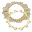 CLUTCH FRICTION PLATES Fits SUZUKI LT-F250 Ozark 250 2X4 2004