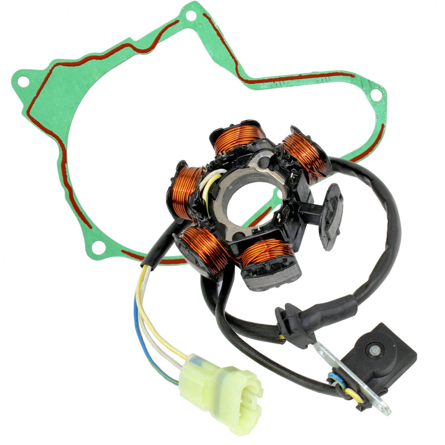 STATOR and GASKET Fits Honda TRX90EX TRX90 EX TRX 90 SPORTRAX 90 2X4 2006-2008