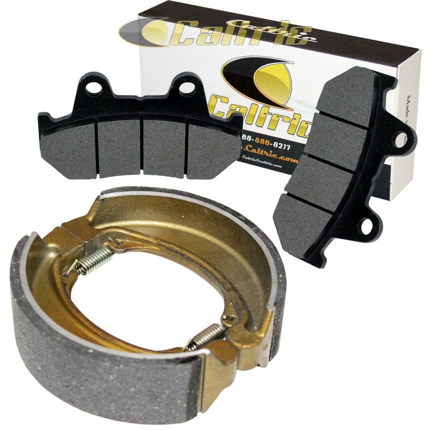FRONT and REAR BRAKE PADS SHOES FIT Honda CMX450C Rebel 450 1986-1987