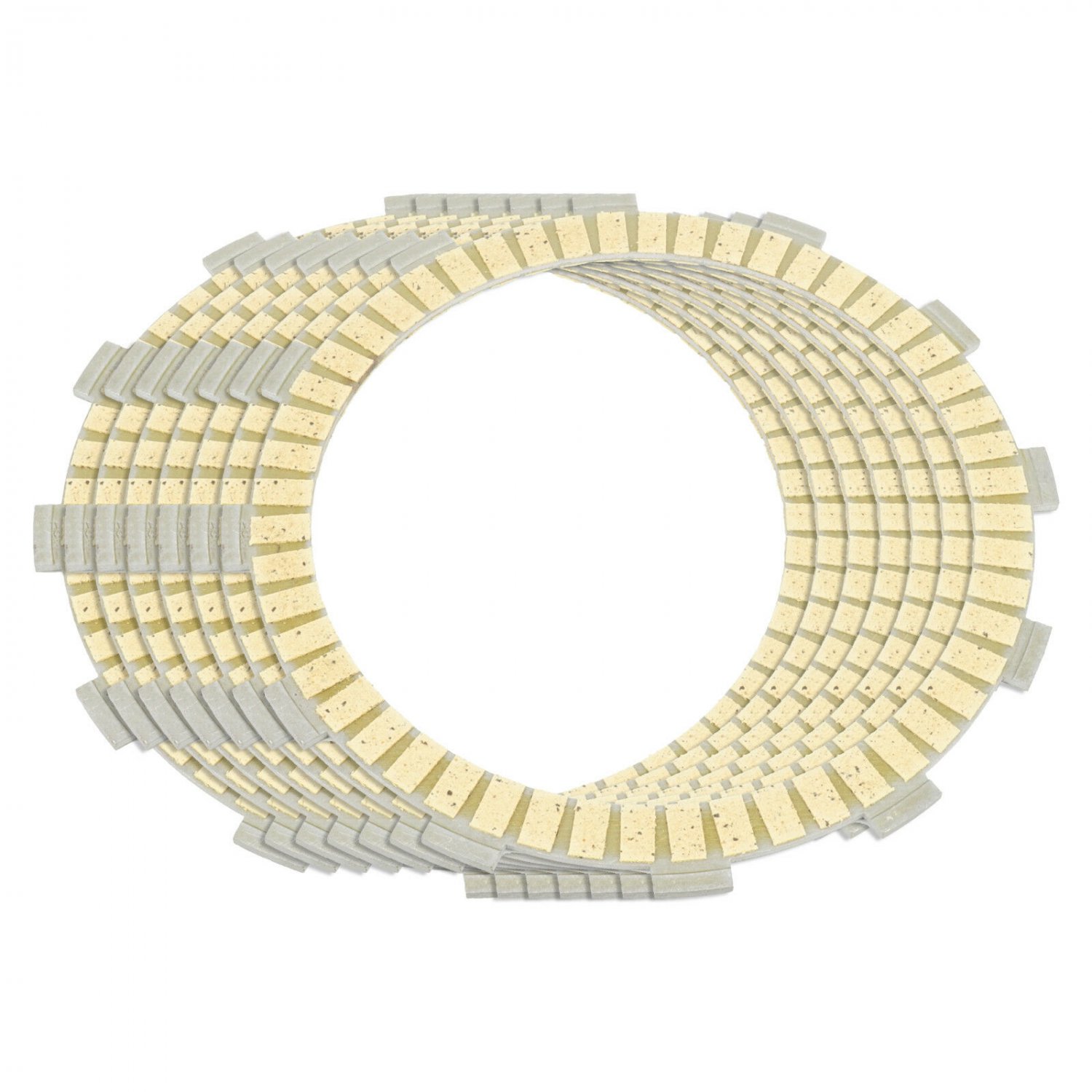 CLUTCH FRICTION PLATES Fits KAWASAKI ZR-7 ZR-7S ZR750F ZR750H 2000-2005