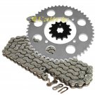 Drive Chain & Sprockets Kit Fits KAWASAKI KX80Y Big Wheel 80 1998 1999 2000