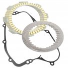 CLUTCH FRICTION PLATES and GASKET KIT Fits KAWASAKI KX85 2014-2018